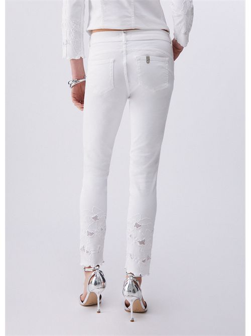 Pants woman white LIU JO | WA6260T367A/P9255